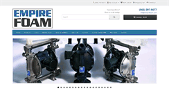 Desktop Screenshot of empirefoam.com