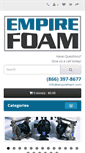 Mobile Screenshot of empirefoam.com